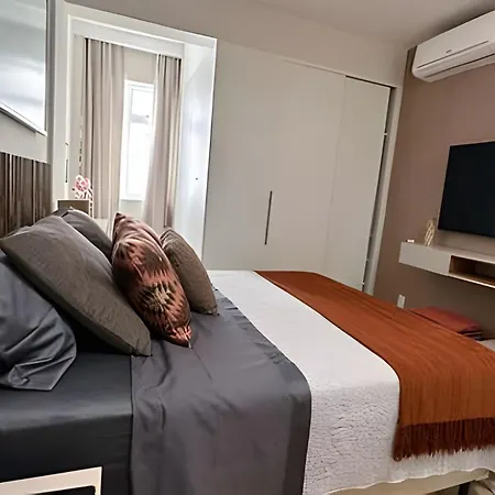 Apto Luxuoso, 50 Mts Da Praia Em Copacabana Para 6 Río de Janeiro Exterior foto
